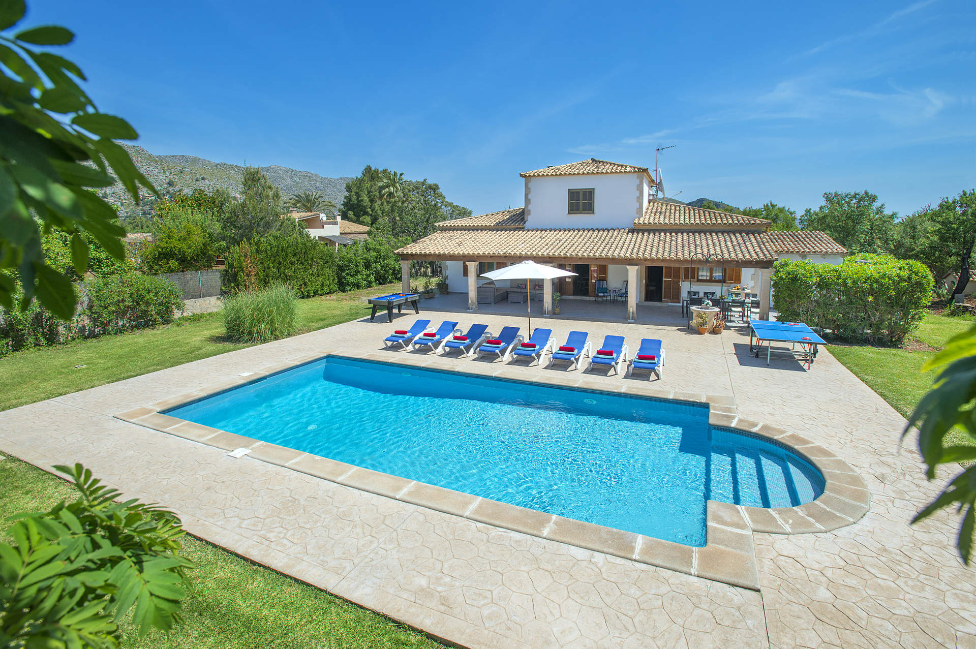 Orquidea - Nice villa next to Pollensa town in Mallorca - Villa and